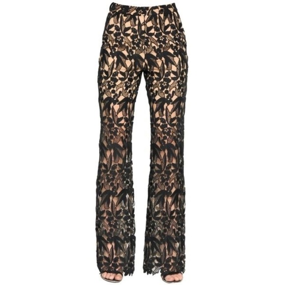 Self-Portrait Lace Pants - Picture 1 of 9